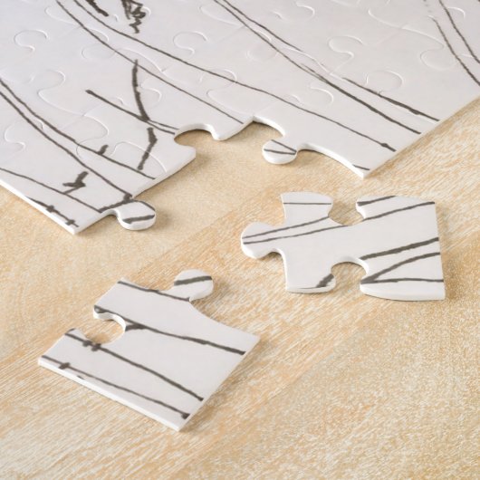 Cute Moeder Baby Bunny Rabbits Legpuzzel (Zijkant)