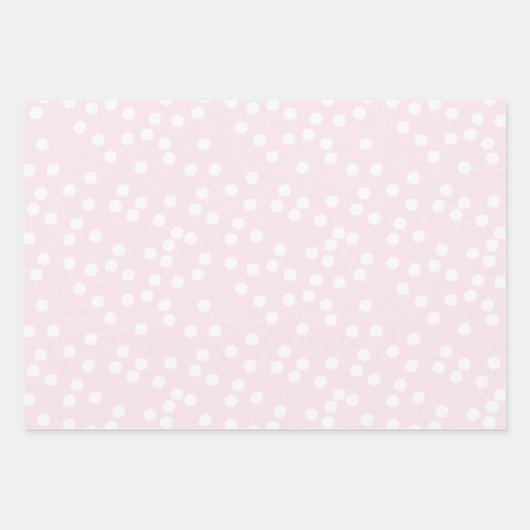 Cute moeder & Baby Girl Bunny | Roze Inpakpapier Vel (Voorkant 3)