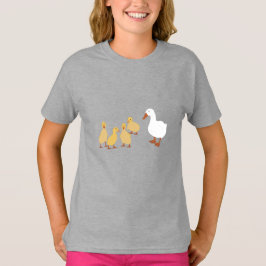 Cute Moeder Duck & Baby Ducklings T-shirt