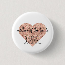Cute Moeder van de Bride Button