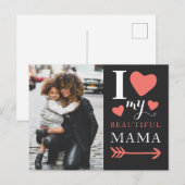 Cute Moederdag Briefkaart (Voorkant / Achterkant)