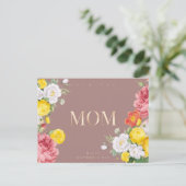 Cute Moederdag Briefkaart (Staand voorkant)