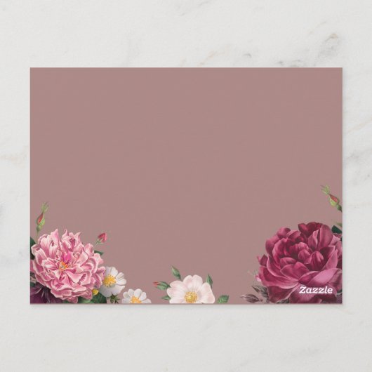 Cute Moederdag Briefkaart (Achterkant)