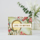 Cute Moederdag Briefkaart (Staand voorkant)