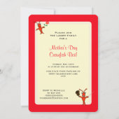 Cute Moederdag Crawfish Boil Kaart (Achterkant)