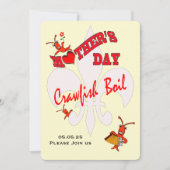 Cute Moederdag Crawfish Boil Kaart (Voorkant)
