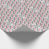 Cute Moederdag Funny Gag Mam Mode Aangepast Cadeaupapier (Hoek)