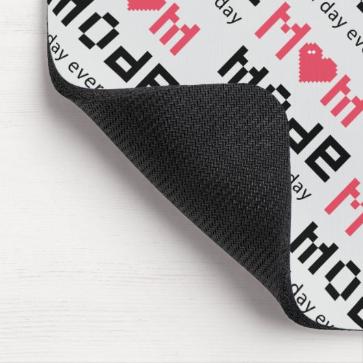 Cute Moederdag Funny Gag Mam Mode Aangepast Muismat (Hoek)