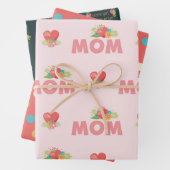 Cute Moederdag Inpakpapier Vel (In situ)