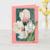 Cute Moederdag Kaart (Gele Bloem)