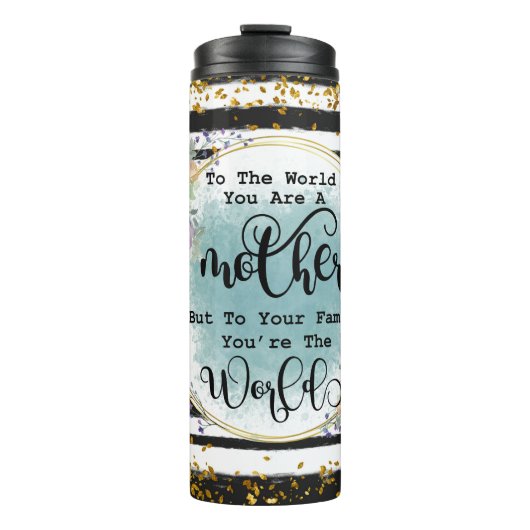 Cute Moederdag Sublimation Thermosbeker (Voorkant)