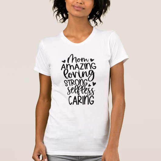 Cute Moederdag T-Shirt (Voorkant)