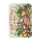 Cute Moeders keuken woordkunst Badmat (Voorkant Verticaal)
