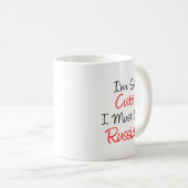 Cute moet dus Russische Mok zijn (Voorkant rechts)