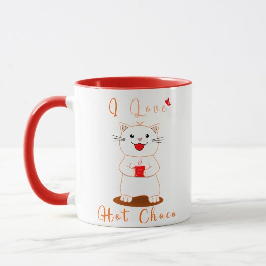 Cute Mok | Ik hou van warme choco (Links)