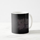 Cute mok voor vampier-echtpaar (Voorkant rechts)