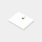 Cute Moks & Knuffels Kat Post-it® Notes (Schuin)