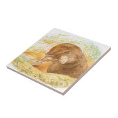 Cute Mole (Animal Art for Kids) (Beatrix Potter) Tegeltje (Zijkant)