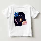 Cute Mole Baby Bodysuit (Achterkant)