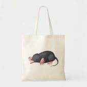 Cute mole character tote bag (Voorkant)