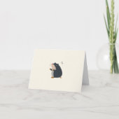 Cute Mole Greeting Card – Design for Any occasion Aankondiging (Voorkant)