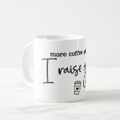 Cute Mom Coffee Lover Gift Koffiemok (Voorkant links)