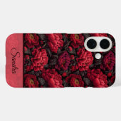 Cute Mom Gift Peony Floral Custom Case-Mate iPhone Case (Achterkant (horizontaal))