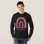 Cute Mom Grandma Blessed To Be Called Mamey Leopar T-shirt (Voorkant volledig)