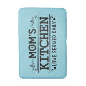 Cute Mom love kitchen word art  Badmat (Voorkant Verticaal)