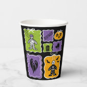 Cute Mommy Coquette Halloween Papieren Bekers (Achterkant)