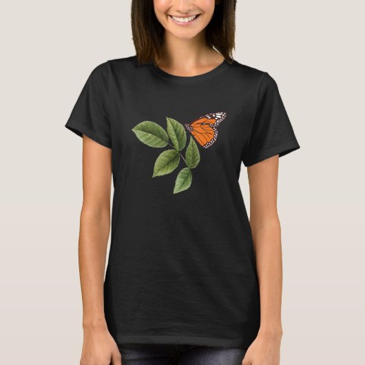 Cute Monarch Butterfly Entomology Butterfly T-shirt (Voorkant)