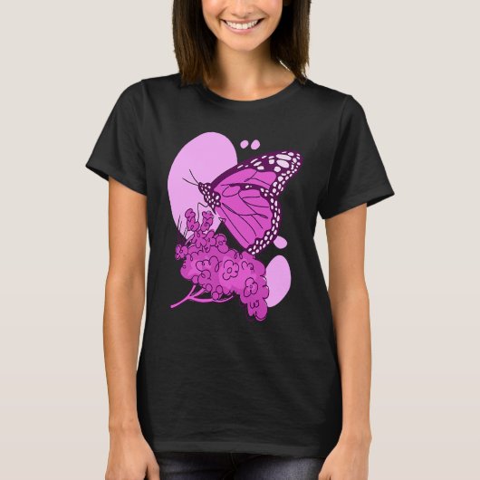 Cute Monarch Butterfly for Women T-shirt (Voorkant)