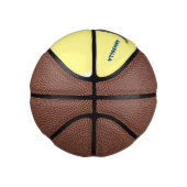 Cute mongoose cartoon illustratie basketbal (Rechts)
