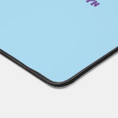 Cute mongoose cartoon illustratie bureaumat (Hoek)