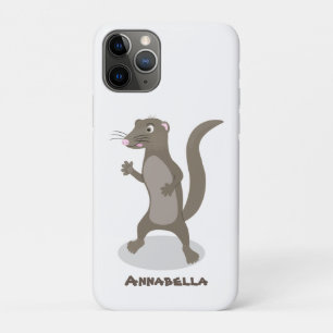 Cute mongoose cartoon illustratie Case-Mate iPhone case