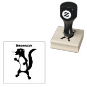 Cute mongoose cartoon illustratie rubberstempel (Gestempeld)