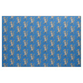 Cute mongoose cartoon illustratie stof (Fat Quarter)