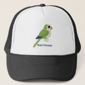 Cute Monk Parakeet Trucker Pet (Voorkant)