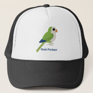 Cute Monk Parakeet Trucker Pet