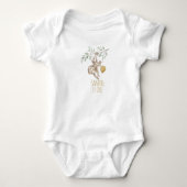 Cute Monkey Ballon 1e Verjaardag Romper (Voorkant)
