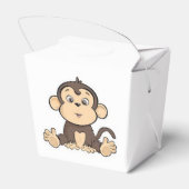 Cute Monkey Bedankdoosjes (Achterkant)