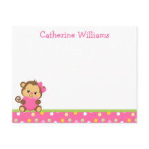 Cute Monkey Bedankt Opmerking