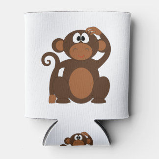 Cute Monkey Blikjeskoeler