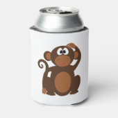 Cute Monkey Blikjeskoeler (Blikje Achterkant)