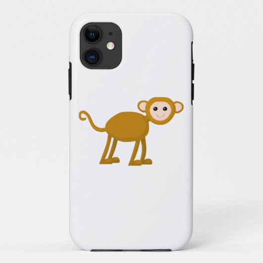 Cute Monkey. Case-Mate iPhone Case (Achterkant)
