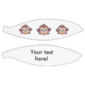 Cute monkey clipart basketbal (Panelen)