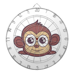 Cute monkey clipart dartbord