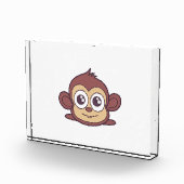 Cute monkey clipart fotoblokken (Rechts)
