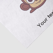Cute monkey clipart tissuepapier (Detail)