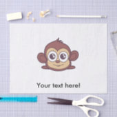 Cute monkey clipart tissuepapier (Craft)